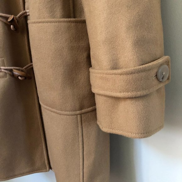 J. Crew Hooded Wool-Blend Toggle Coat - Picture 2 of 4